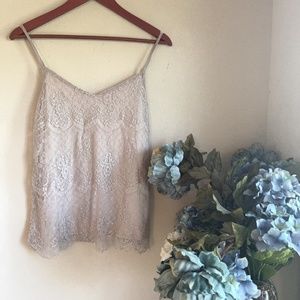 Maurices lace overlay cami